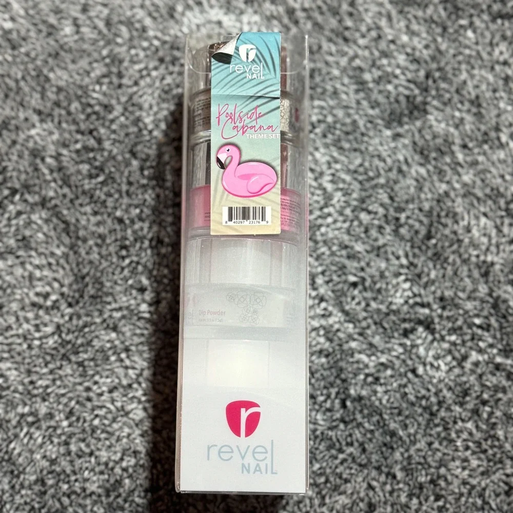 Revel Nail Poolside Cabana Theme Dip Powder Set – Original Release
